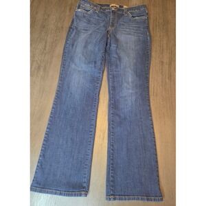Vintage Boho Bootcut Jeans Women's Size 14 32W Medium Wash Denim Flare‎